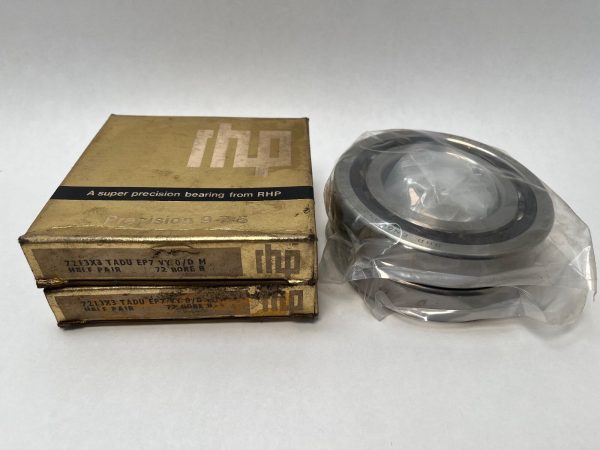 RHP 7213ETDULP4 angular contact bearing set – image 1