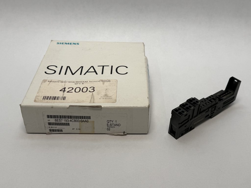 Siemens 6ES7193-4CB00-0AA0 ET 200S Terminal Module TM-E15S23-01 Pack of 5